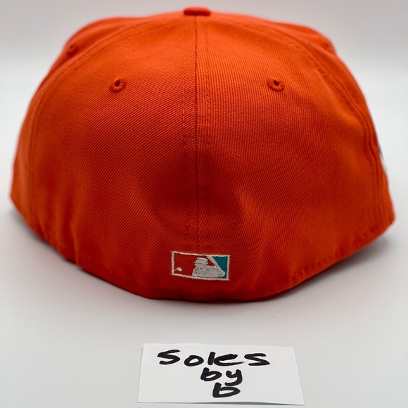 Hat Club Exclusive New Era 59Fifty New York Mets Patch Fitted Hat Size 7 1/2 - Picture 4 of 5